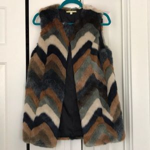 Gianni Bono faux fur vest
